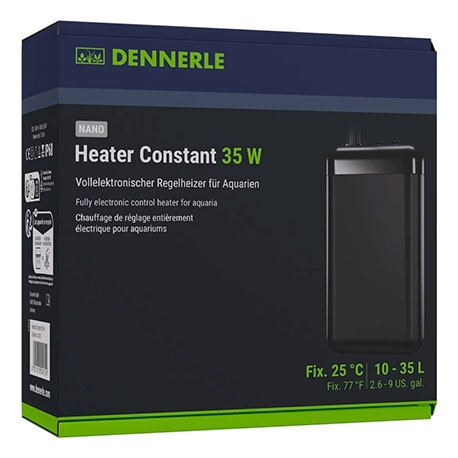 DENNERLE Heater Constant 35 Watts - Chauffage pour aquarium