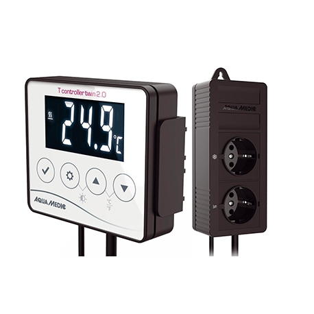 AQUA MEDIC T-Controller Twin 2.0 - Thermostat Numérique Aquarium