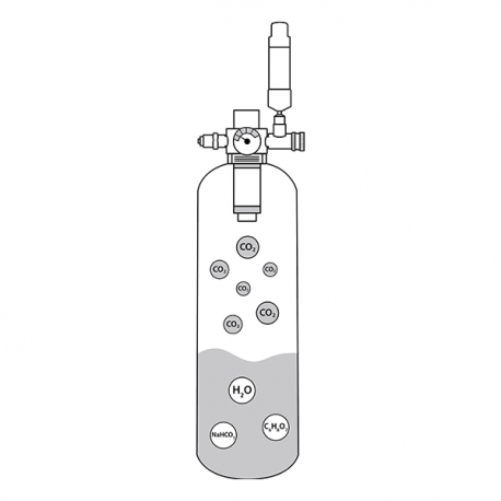 ARKA MyScape CO2 System - Médium 2,4 L - Kit CO2 Bio