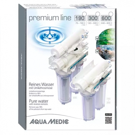 AQUA MEDIC Osmoseur Premium Line 190 - 75 à 190l - Système D'osmose Inverse