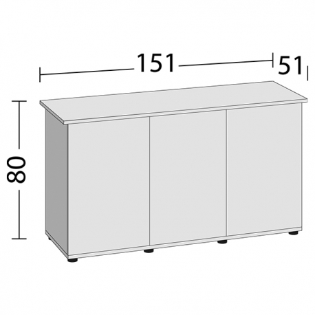 JUWEL meuble RIO 450 - Blanc