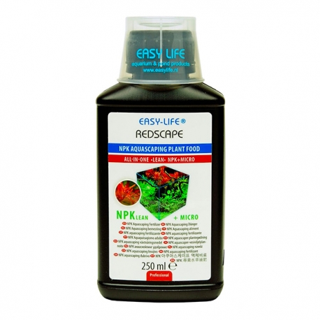 EASY LIFE RedScape - Fertilisant pour aquarium - 250 ml