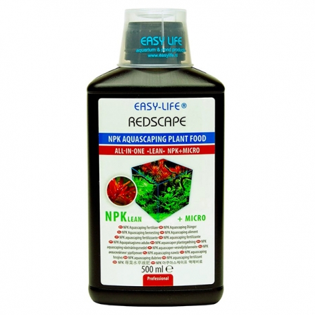 EASY LIFE RedScape - Fertilisant pour aquarium - 500 ml