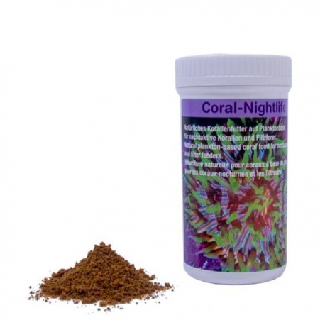 PREIS Coral Nightlife - Aliment pour Coraux Noc­turnes et Animaux Fil­treurs - 55 g