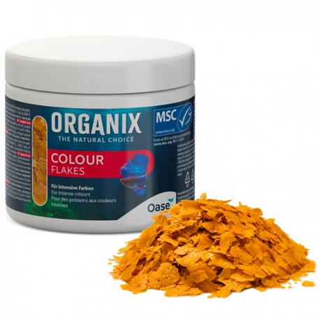 OASE Organix Colour Flakes - Nourriture pour poissons colorés - 175 ml