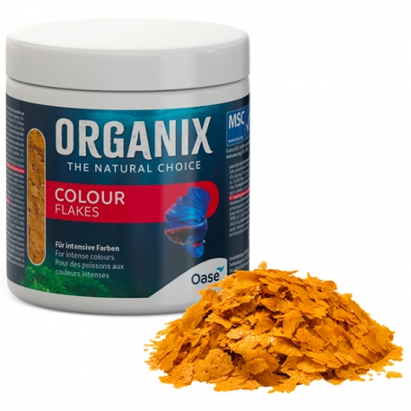 OASE Organix Colour Flakes - Nourriture pour poissons colorés - 250 ml