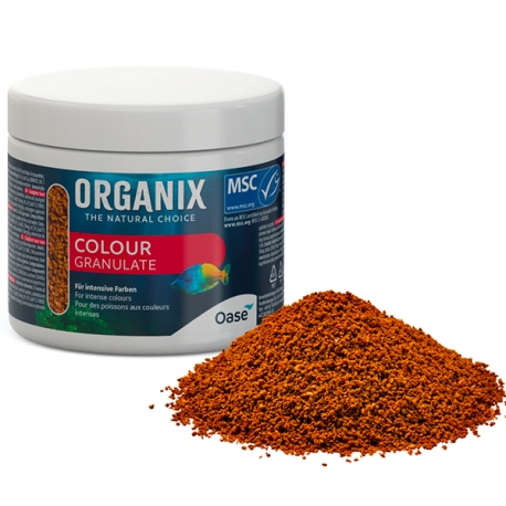 OASE Organix Colour Granulate - Nourriture pour poissons colorés - 175 ml