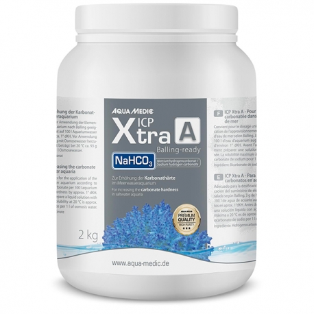 AQUA MEDIC ICP Xtra - A - Augmente la dureté carbonatée en aquarium d'eau de mer -2kg