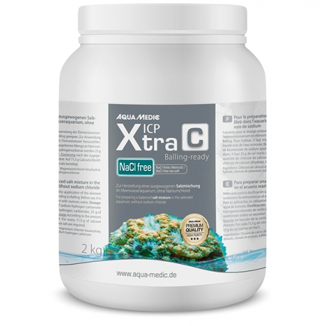 AQUA MEDIC ICP Xtra - C - Sel marin sans NaCl en aquarium d'eau de mer - 2kg