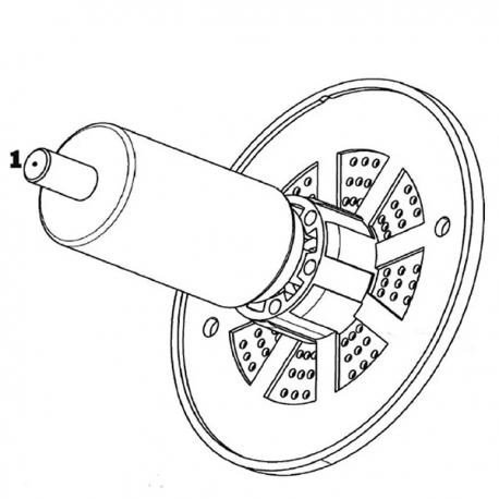 AQUA MEDIC Roue à Brasse - Pour DC Runner T 5000 baby Eco