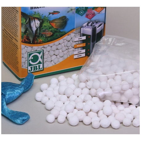 JBL Micromec - Boules Blanches pour Biofiltration Intensive - 700 g