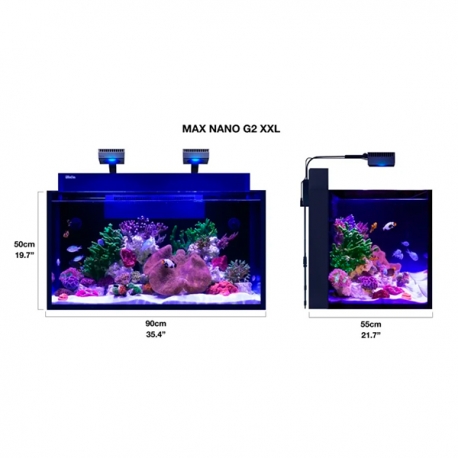 RED SEA Max Nano G2 XXL - Aquarium Marin + Meuble Blanc - 200 Litres