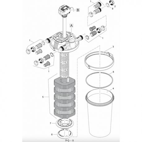 OASE Verre Mousse de Eechange pour Filtoclear 12000 à 30000