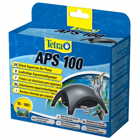 Pompe à air TETRA APS 100 pour aquarium jusqu'à 100 Litres
