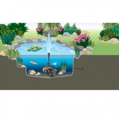 Filtration pour bassin avec pompe et UVC - FiltraPure - Jardinet - Équipez  votre jardin au meilleur prix