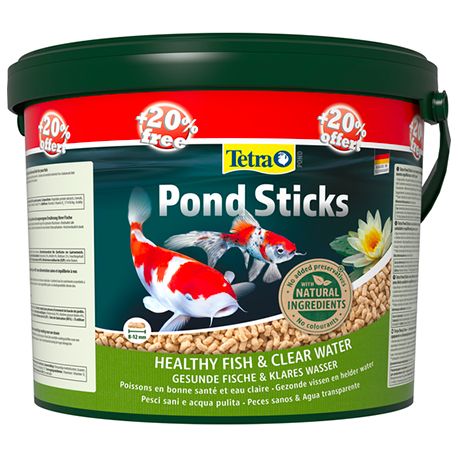 TETRA POND Sticks - Seau de 1,12 kg - 10 L 