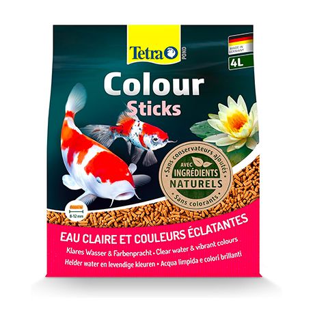 TETRA POND Colour Sticks - Sac de 750 g - 4 L