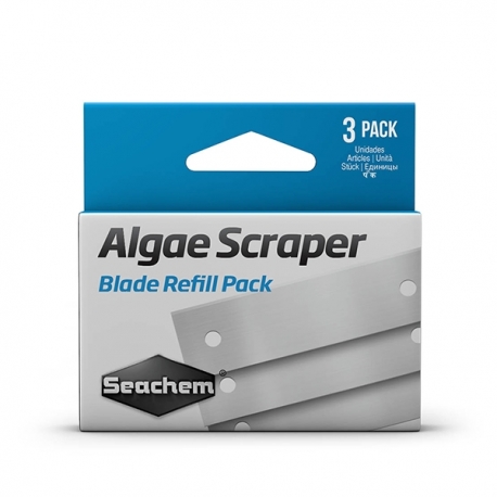 Seachem Algae Scraper Blade Refill Pack - Lot de 3 lames