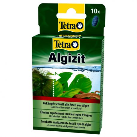 TETRA Algizit 10 comprimés - Anti algue pour aquarium