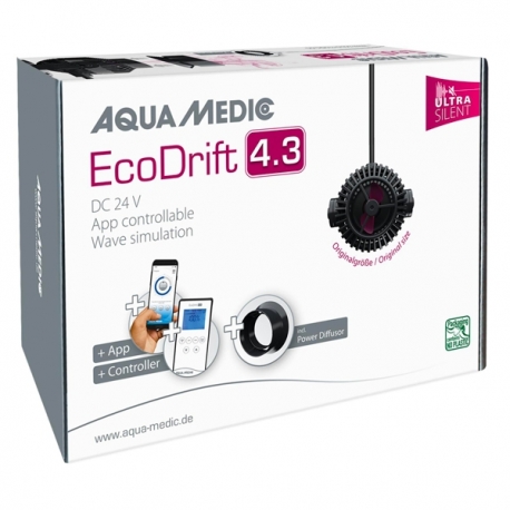 AQUA MEDIC EcoDrift 4.3 WIFI - Pompe de brassage pour aquarium