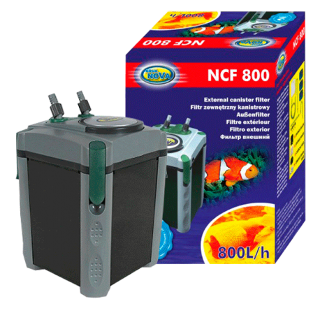 AQUA-NOVA NCF-1200 Filtre externe pour aquarium jusqu'à 450L